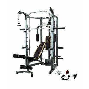 Marcy Deluxe Smith Trainer Workout Exercise Equipment