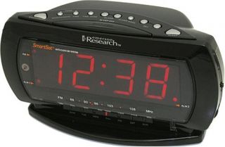   Jumbo Display Dual Alarm Clock Radio with Smartset Technology