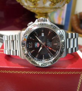 Mens Tag Heuer Formula One 200M Alarm Watch Stainless Steel