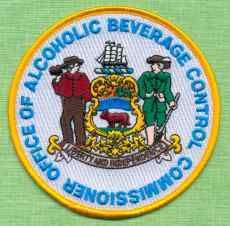 Delaware Alcoholic Beverage Control Commission Police Patch