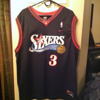 Allen Iverson Nike Retro Swingman Jersey Philadelphia 76ers Sixers XXL 