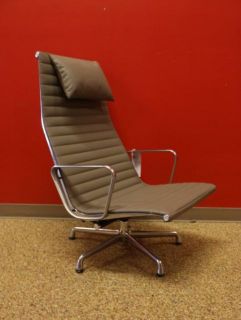 Eames Aluminum Lounge Chair AUTHENTIC Herman Miller DWR Modern