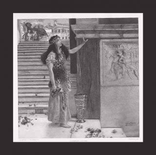 Calling The Worshippers  Alma Tadema 1893 Lim Ed