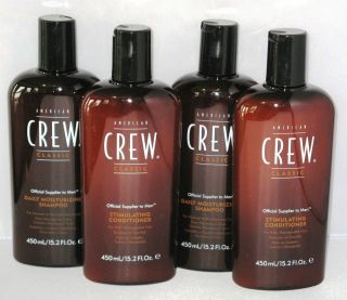 American Crew Moisturizing Shampoo Conditioner 2 Sets 15 2 oz Each 