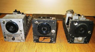 Western Electric Three WWII Parts Radios Receivers BC 454 B
