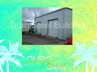 Duro Steel 50x60x16 Prefab Metal Buildings Garage Shop