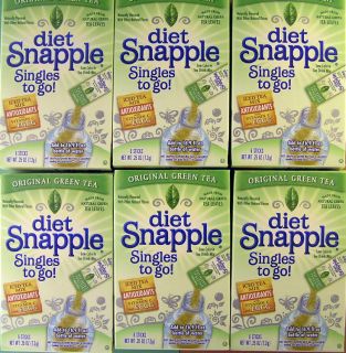 Diet Snapple Original Green Tea Antioxidants with EGCG