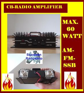 Top New CB Radio Amplifier 12 V Max 60 Watts 26 30 MHz