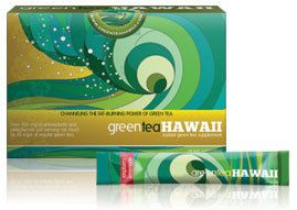 Case 24 Boxes Green Tea Hawaii North Shore Diet Weight Loss Energy 