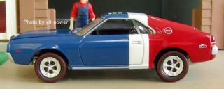 1969 AMC Hurst SS/AMX 390 in Competition Blue/White/Red, RRs, 164 