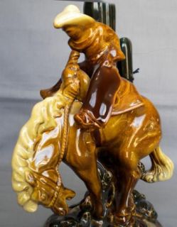 Royal_Haeger_Bucking_Bronco_R 424_Statue_Amber_Colored_004450