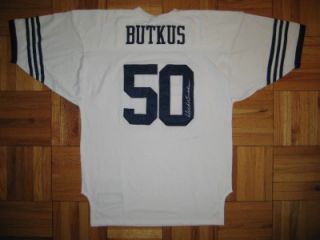 Authentic Bears Illinois Dick Butkus Jersey Signed NCAA Autographed 