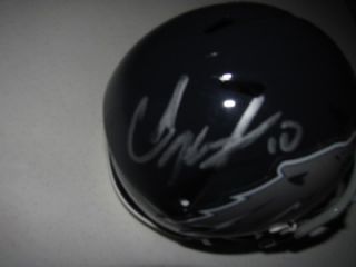 Wolfpack Colin Kaepernick Autographed Mini Helmet Nevada