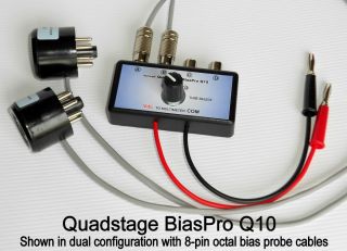 Quadstage Biaspro Q10 Audio Amp Tube Bias Matching Probe Tester Tool 