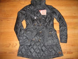 The North Face Lightly Used Sophia Quilted Insulated Trench Coat Women 
