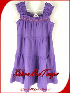 Hanna Andersson Twirl Girl Dress Sundress Lovely Lilac 120 7