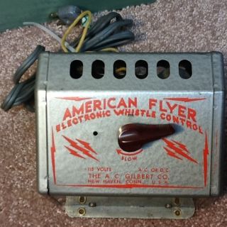 American Flyer Electronic Whistle Control