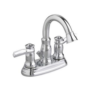 American Standard Whitfield 6074F 2 Handle Bathroom Sink Faucet Chrome 