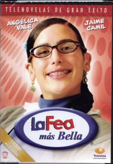 La Fea mas Bella DVD 4 Disc Set New Angelica Vale