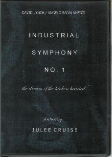 David Lynch Angelo Badalamenti Industrial Symphony No 1 DVD Julee 