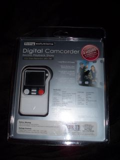 Living Solutions Digital Camcorder NEW POCKET SIZE Record, Playback 