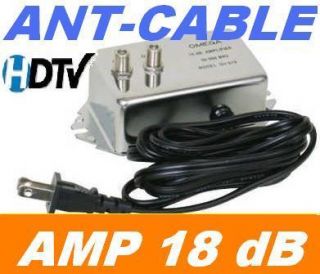 HD INLINE AMPLIFIER SIGNAL TV BOOSTER OTA ANTENNA CABLE AMP OVER THE 