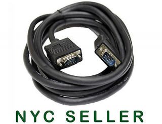   PIN SVGA VGA Monitor M/M Male To Male Cable CORD FOR PC TV(H1511 10