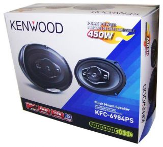    6984PS 6x9 Car Audio Speakers System/ 4 Way Car Speaker (PAIR) NEW