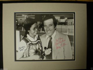 Signed Autograph Legend Andy Williams Claudine Longet Moon River by 