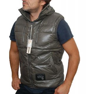 diesel wakko jacket men s down vest size xxl nwt authentic