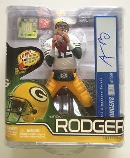 McFarlane NFL Series 30 Aaron Rodgers Autograph CL Chase Variant #108 