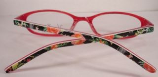 Vera Bradley Emily Botanical Women Girls Eyeglass Eyewear Frame