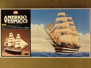Imai 1 150 Amerigo Vespucci Sailing SHIP Plastic Model Kit