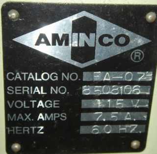 Aminco FA 078 French Pressure Cell Press 30000PSI