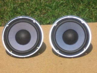 Two Soney 6 1/2 6 ohm Subwoofers In Good Working and Cosmetic 