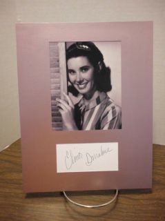 Elinor Donahue Autograph Andy Griffith Show Display Signed Signature 