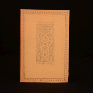 1923 Miscellaneous Poems by Andrew Marvell Limited Edition