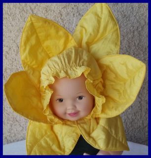 Anne Geddes Baby Daffodil Character Doll 15 Adorable