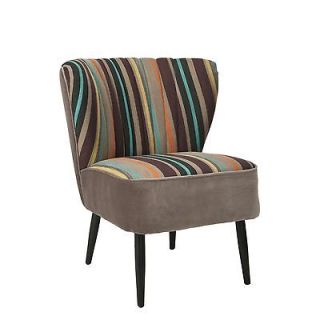 retro rainbow striped accent chair mcr4548a  264