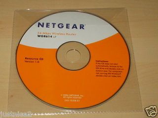Newly listed NETGEAR RESOURCE SETUP CD FOR WGR614 V7 WIRELESS G CABLE 