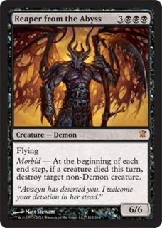   Magic the Gathering BLACK DECK bloodgift demon reaper from the abyss