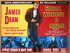 REBEL WITHOUT A CAUSE, 1955, British quad, mint cond., James Dean 