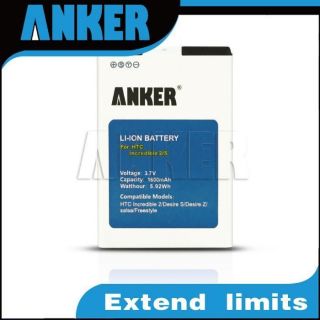 Anker Li ion Extended Battery Fr HTC Droid Incredible 2