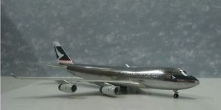 INFLIGHT 200 CATHAY PACIFIC BOEING 747 200 FREIGHT SILVER BULLET DIE 