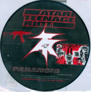 Single ATARI TEENAGE RIOT Paranoid + ASIAN DUB FOUNDATION (1997 