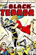 Black Terror 24 of 27 issues Golden Age Comics Books on DVD 1942 