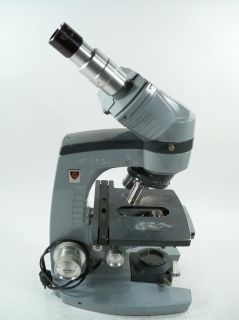 Spencer AO Ocular Microscope 4 100 Objectives 10x Eyepieces