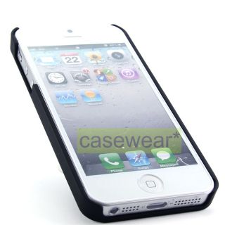   your Apple iPhone 5 with Black Deluxe Diamond Gem Slim Hard Case