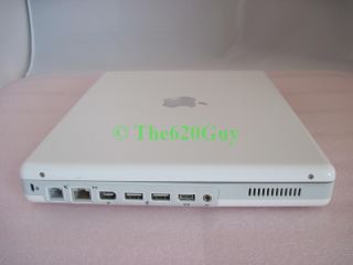 Apple A1133 iBook G4 1 33GHz 1GB 40GB CD RW Drive OSX 10 5 12 1 