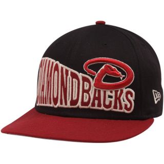 New Era Arizona Diamondbacks Black Sedona Red Stoked Snapback Hat